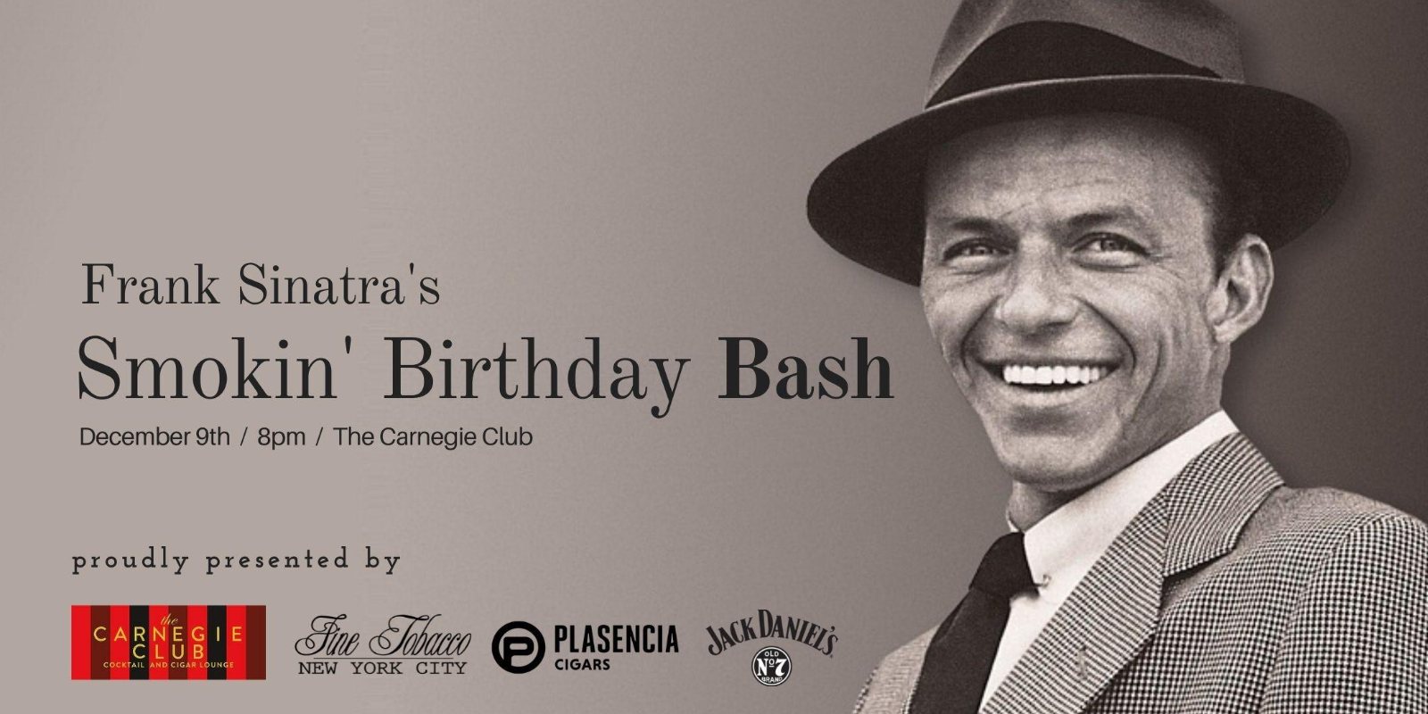 5th Annual Frank Sinatra’s Smokin’ Birthday Bash