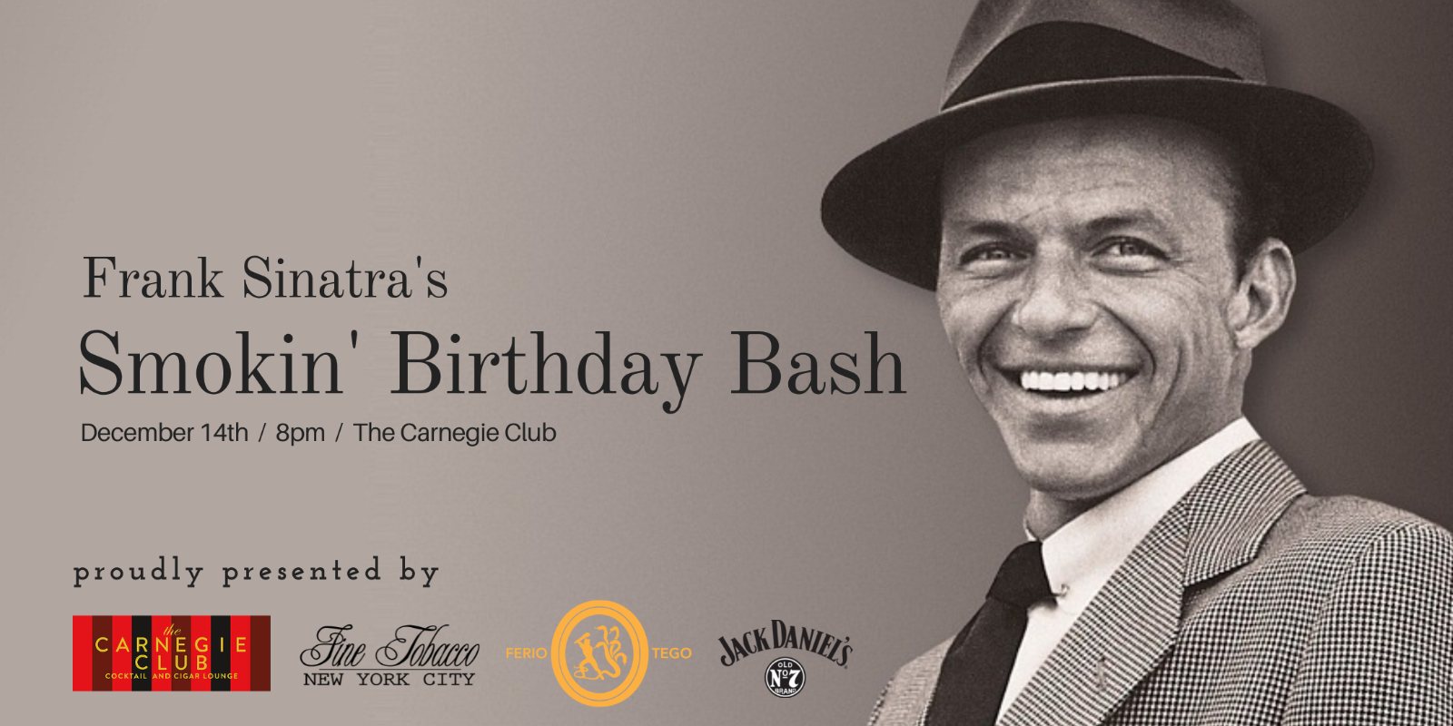 6th Annual Frank Sinatra’s Smokin’ Birthday Bash