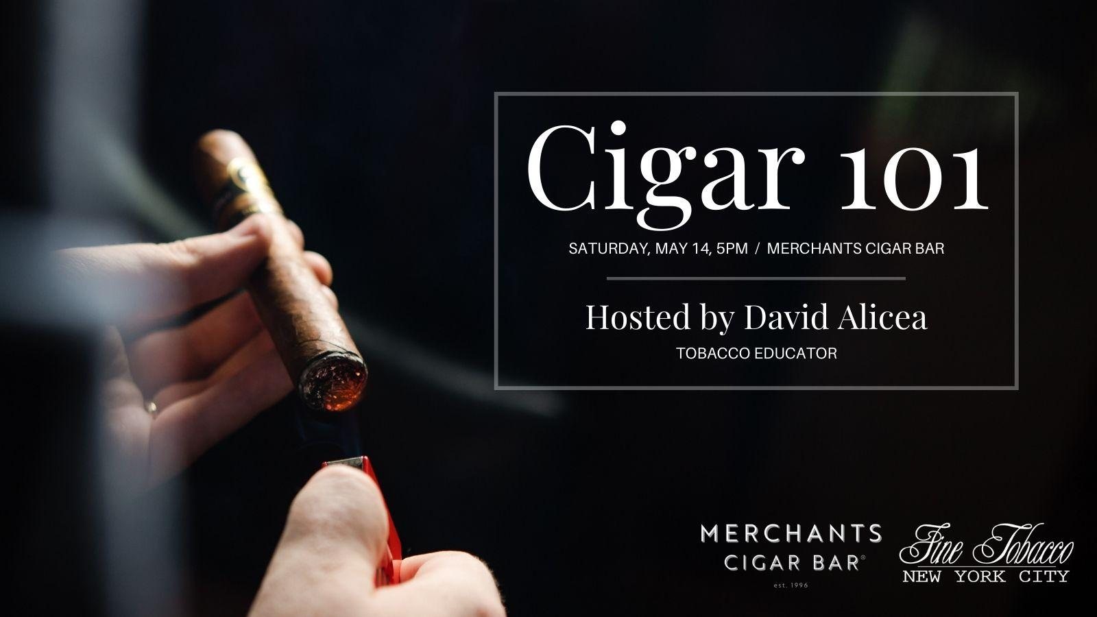 Cigar 101 at Merchants Cigar Bar