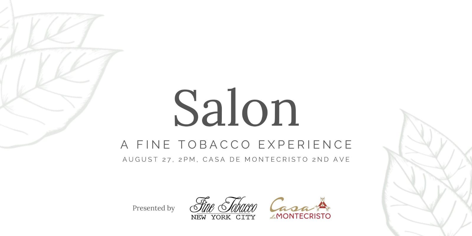 Salon No. 1: Cigars, Scotch & Live Classical Music (August 2022)