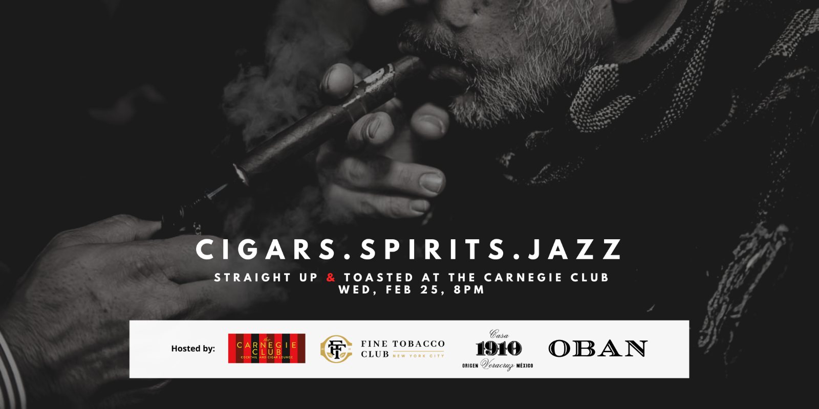 Straight Up & Toasted at The Carnegie Club (February 2026)