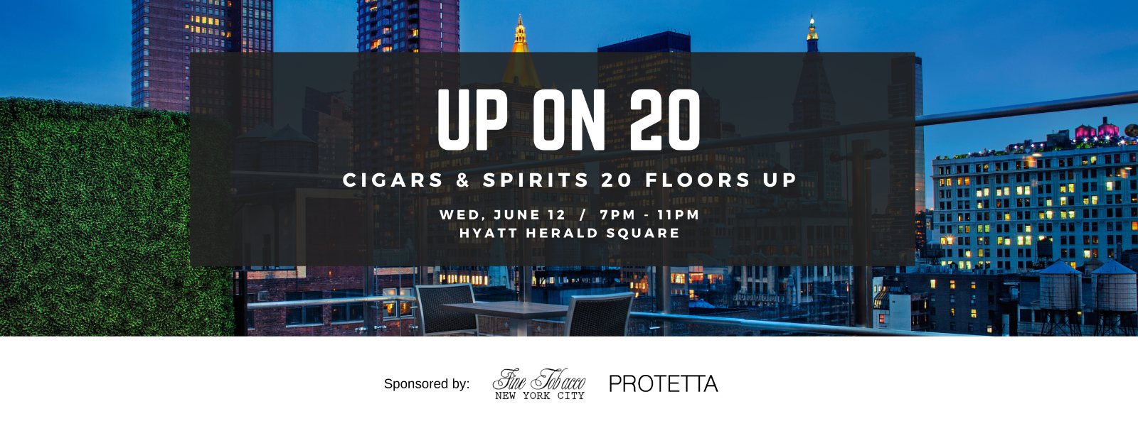 Up On 20 Rooftop Cigar Event (June 2024)